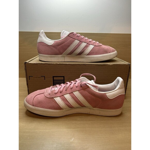 adidas Gazelle Pink Glow Cloud White HQ4412 | Women’s US 9 - Picture 2 of 16